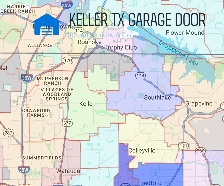keller tx surrounding cities